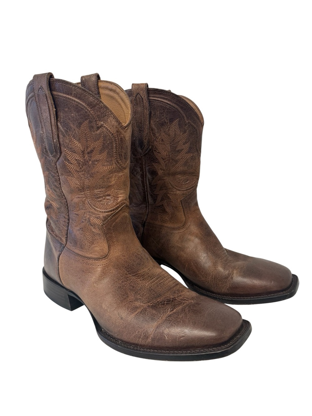 Cody James Black 1978 Men's Hayward Western Leather Boot Square Toe Cowboy SZ 12
